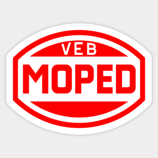 VEB moped logo Sticker